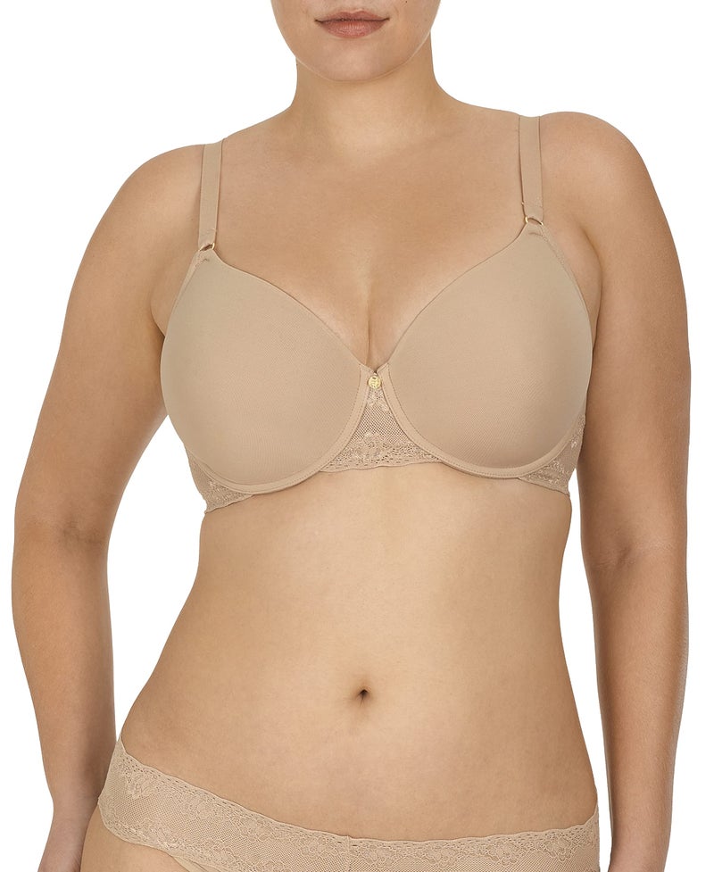 Natori Women's Bliss Perfection Contour Underwire Bra, CafÃ©, 34A - Image 4